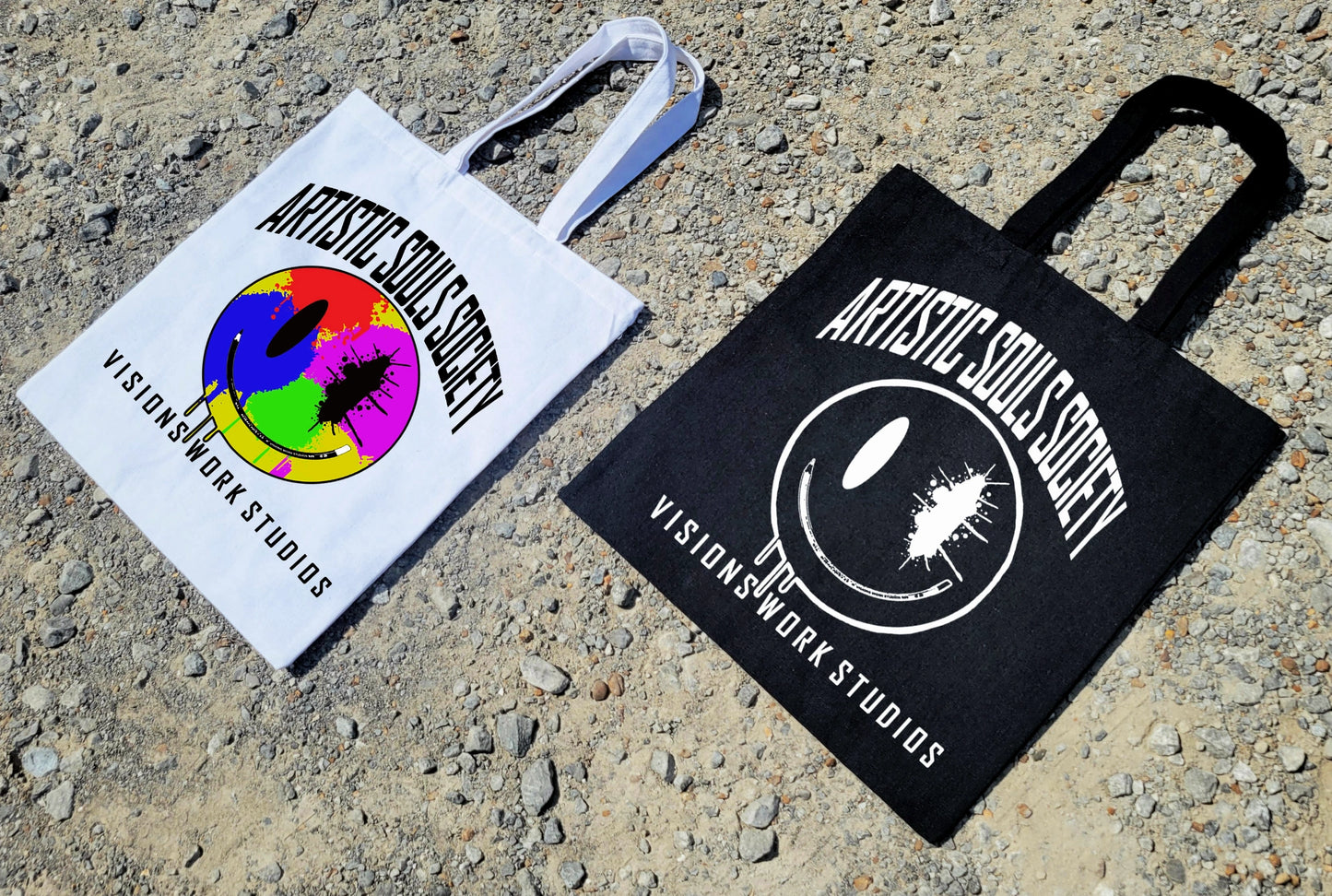 Artistic Souls Society VWS Eno Visions Tote Bag Black