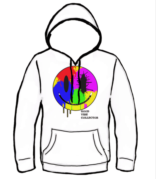 Good Vibes Smiley Hoodie