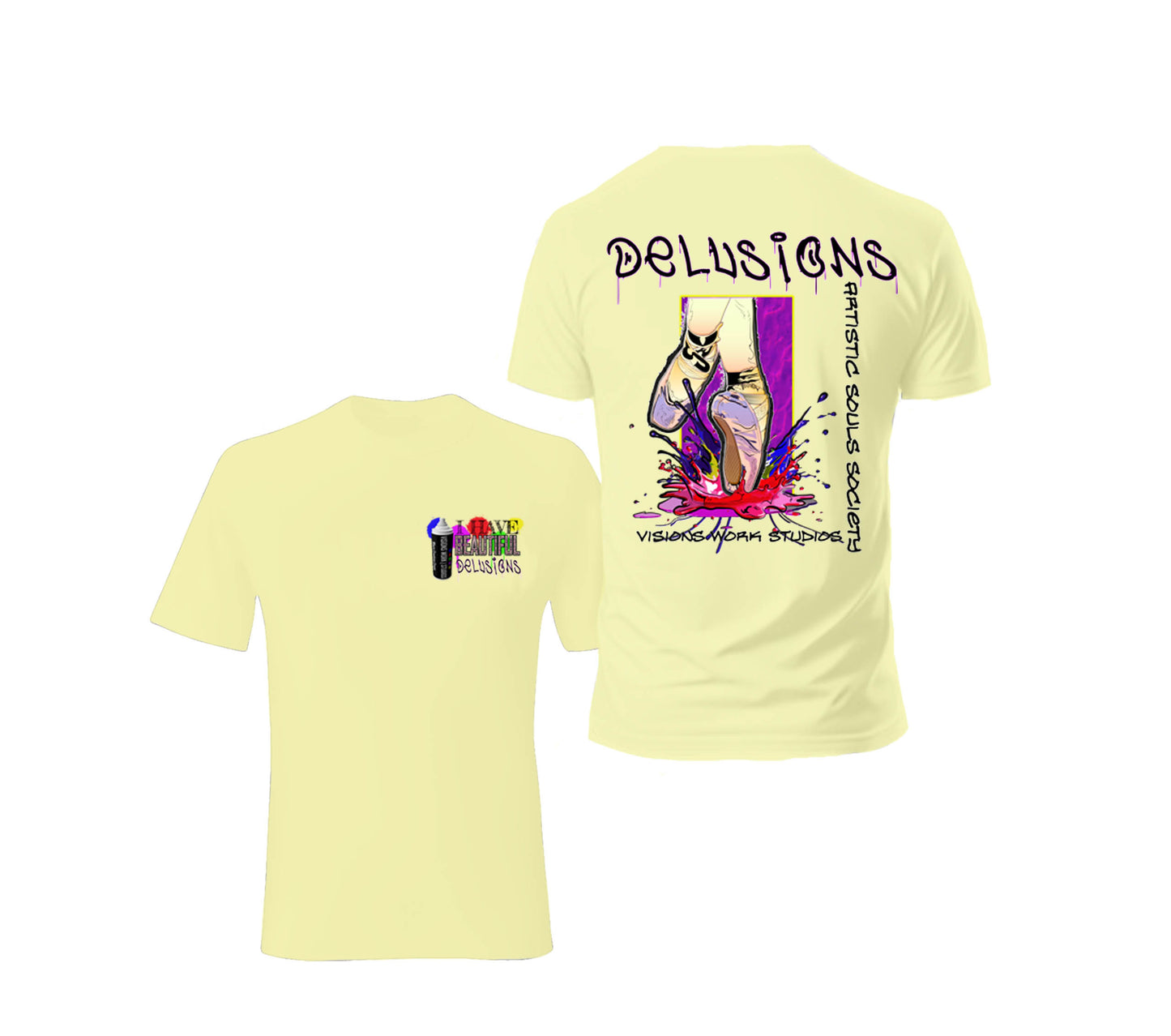 VWS Muralist Graffiti enO Delusions Tee