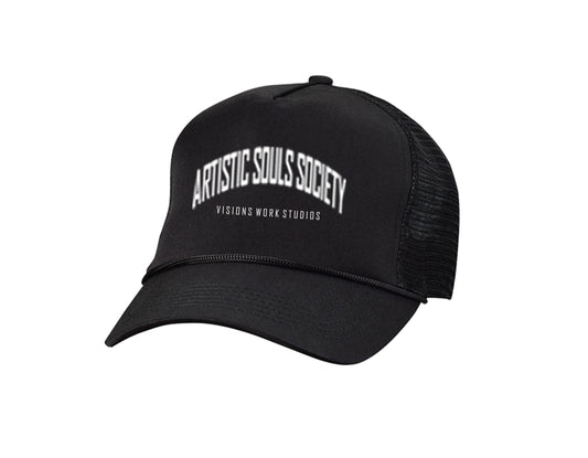 Signature VWS Artistic Souls Society Logo Trucker Hat