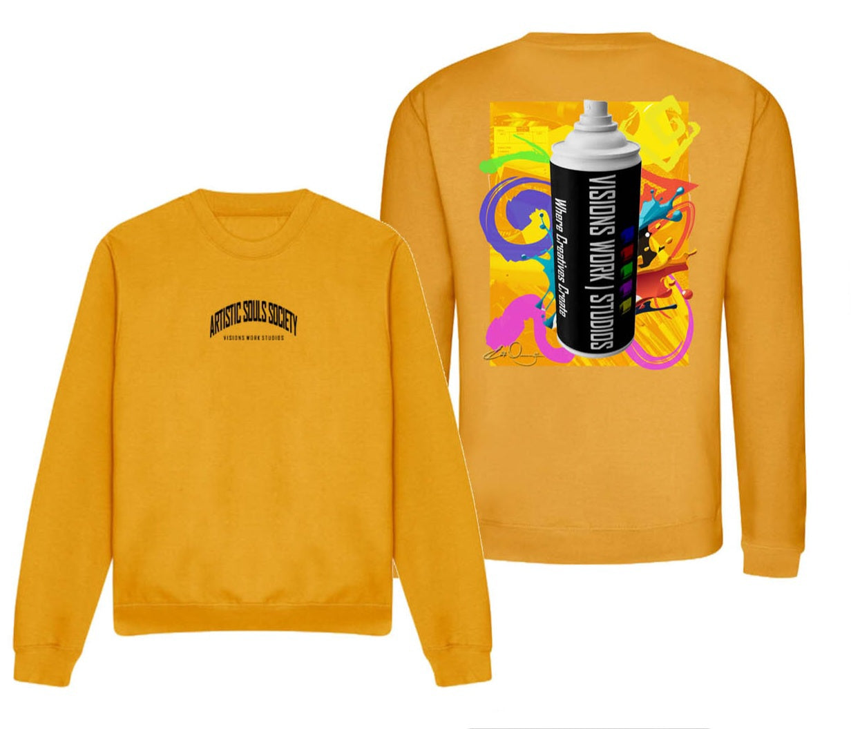 enO Art Life VWS Graffiti Sweatshirt