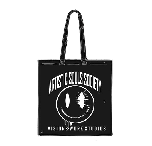 Artistic Souls Society VWS Eno Visions Tote Bag Black
